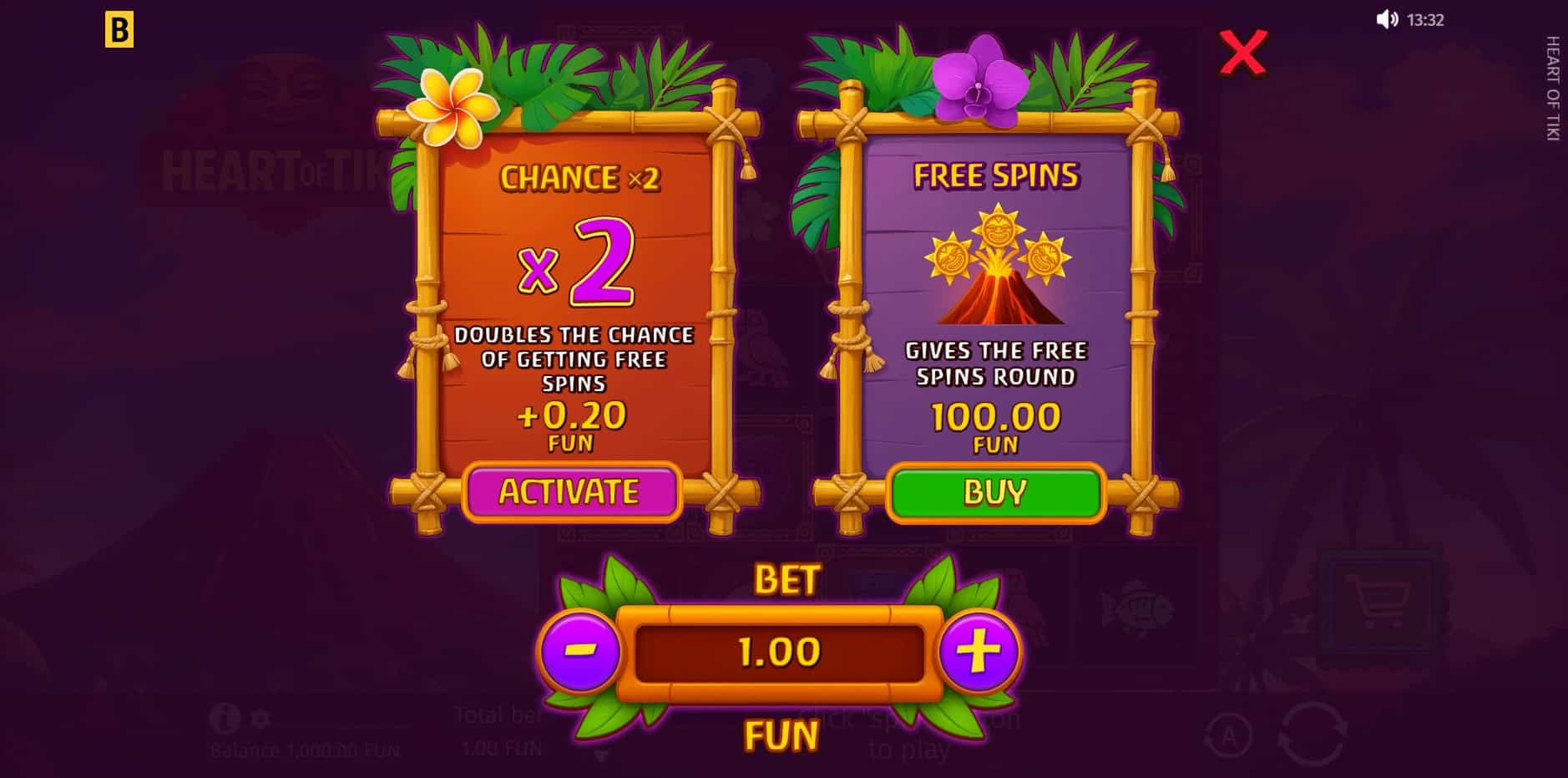 Heart of Tiki slot