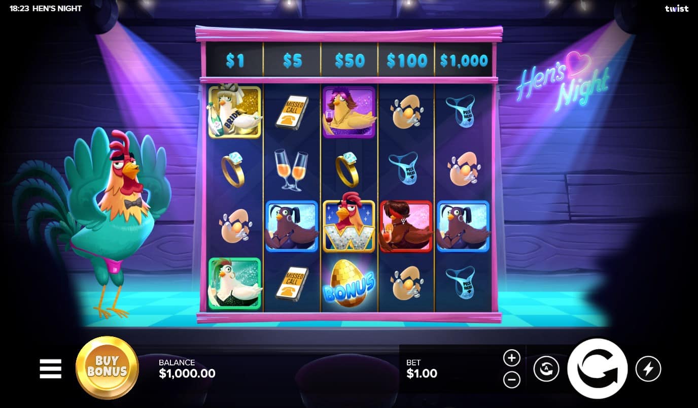 Hen's Night slot