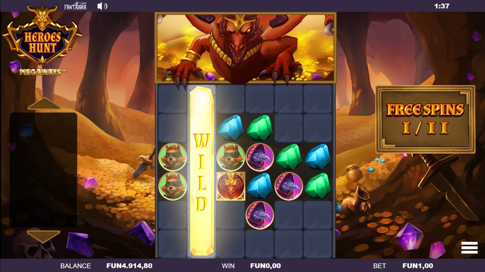 Heroes Hunt Megaways slot