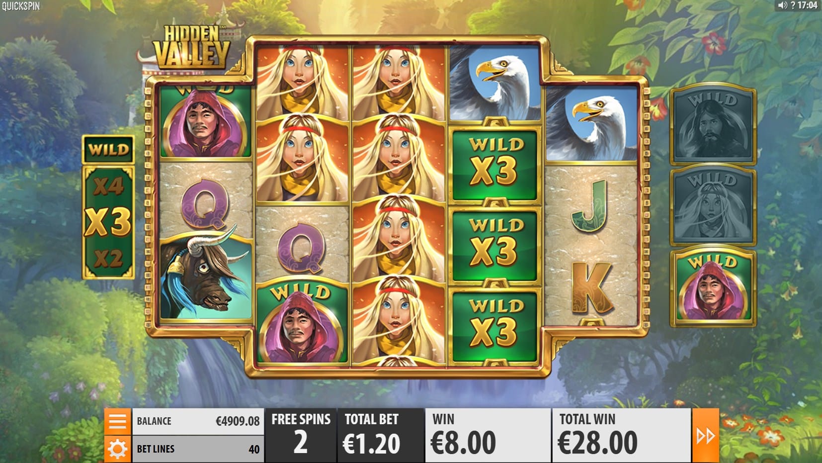 Hidden Valley slot