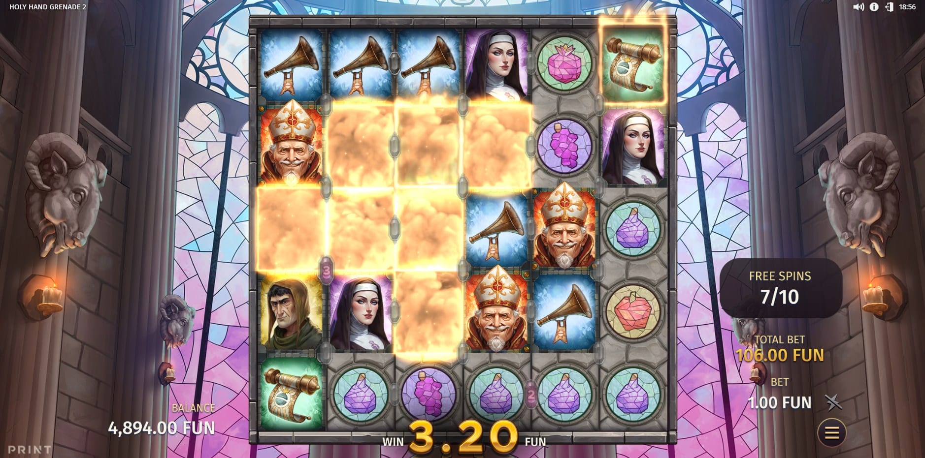 Holy Hand Grenade 2 slot