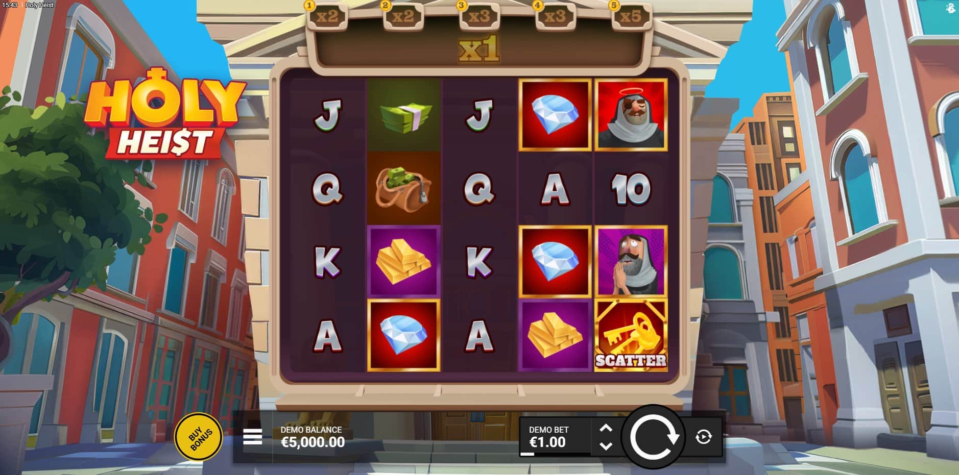 Holy Heist slot
