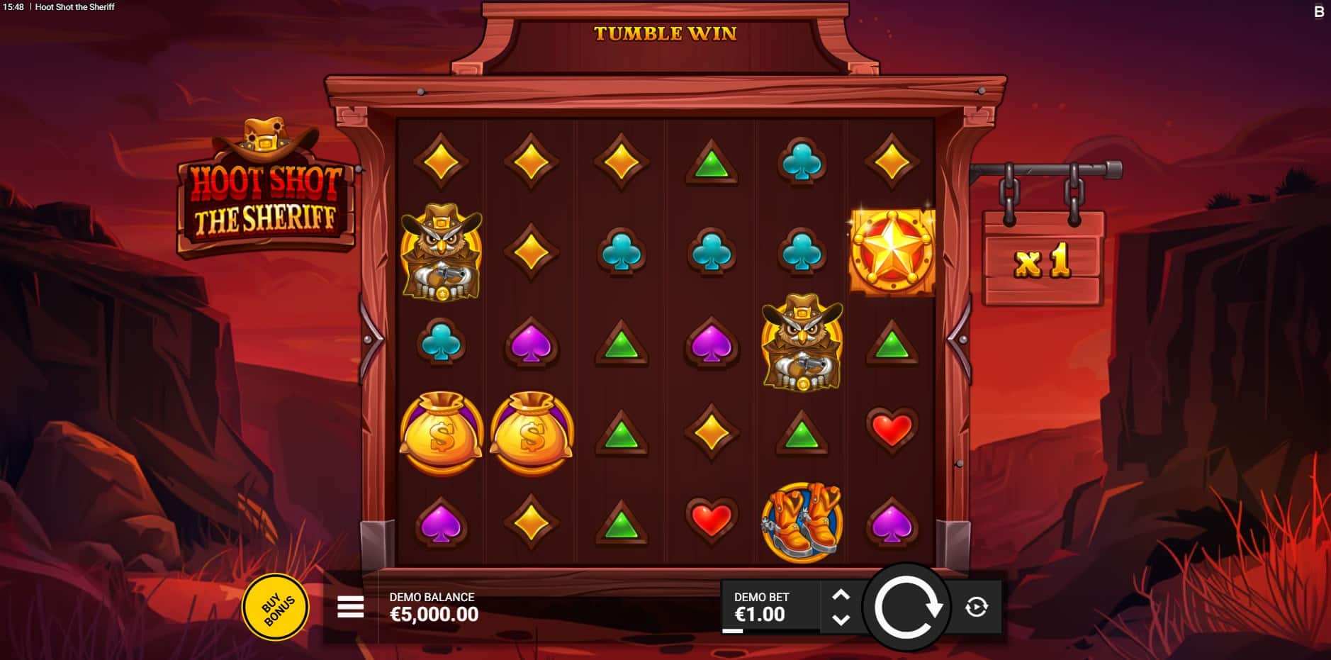 Hoot Shot the Sheriff slot