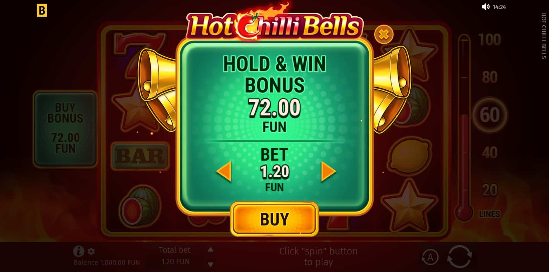 Hot Chilli Bells slot