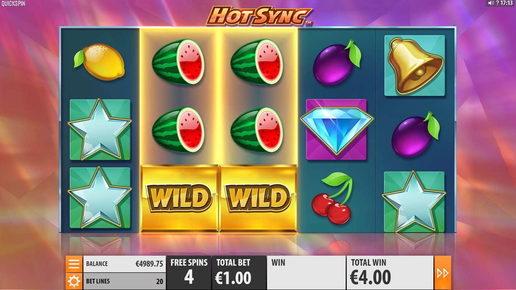 Hot Sync slot