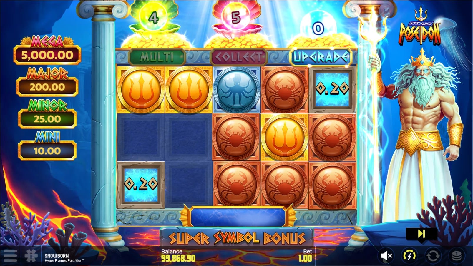 Hyper Frames Poseidon slot