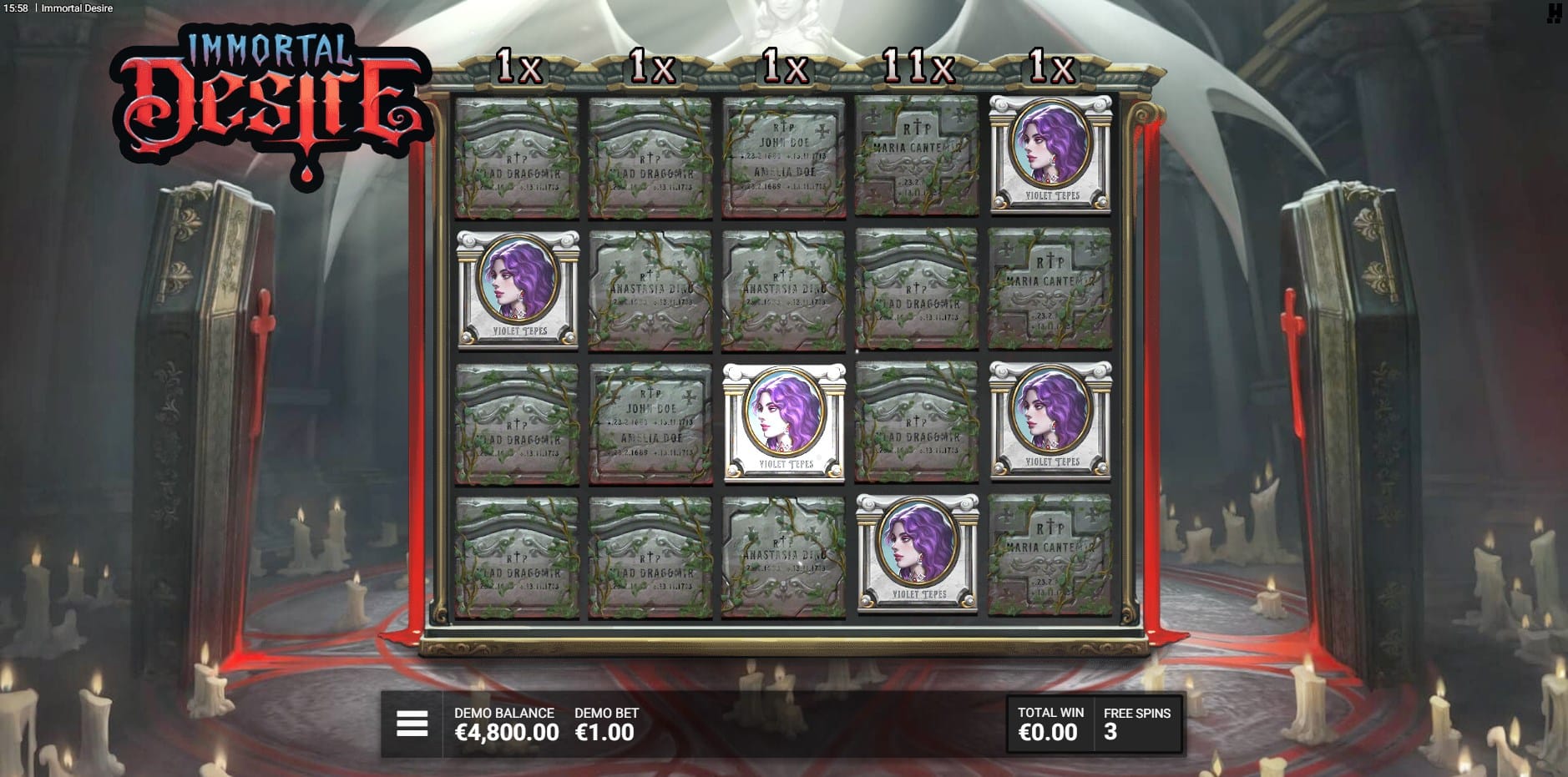 Immortal Desire slot