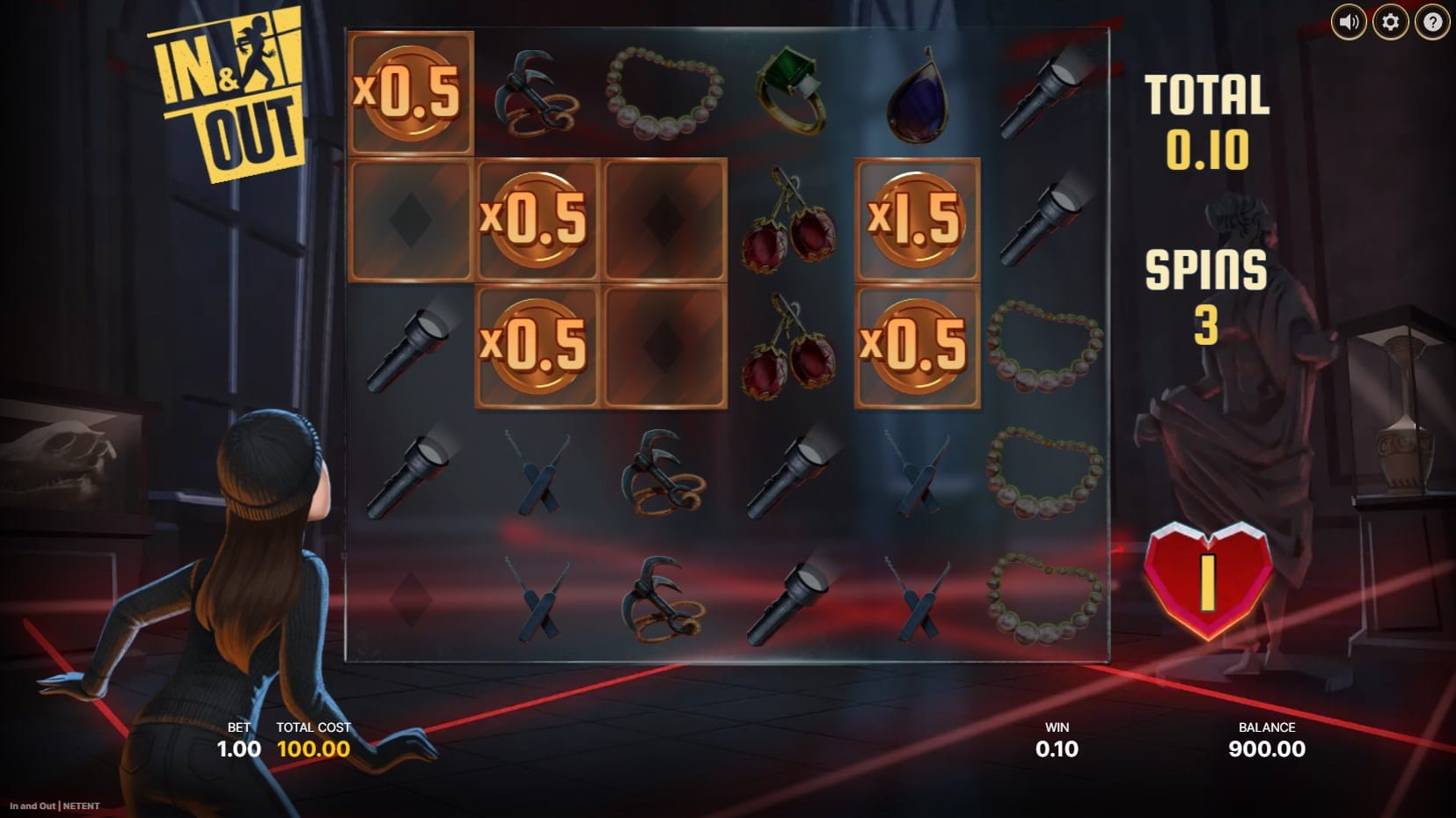 In And Out slot