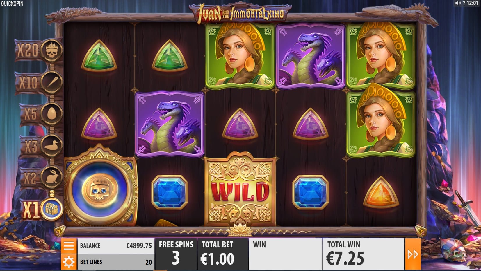 Ivan and the Immortal King slot