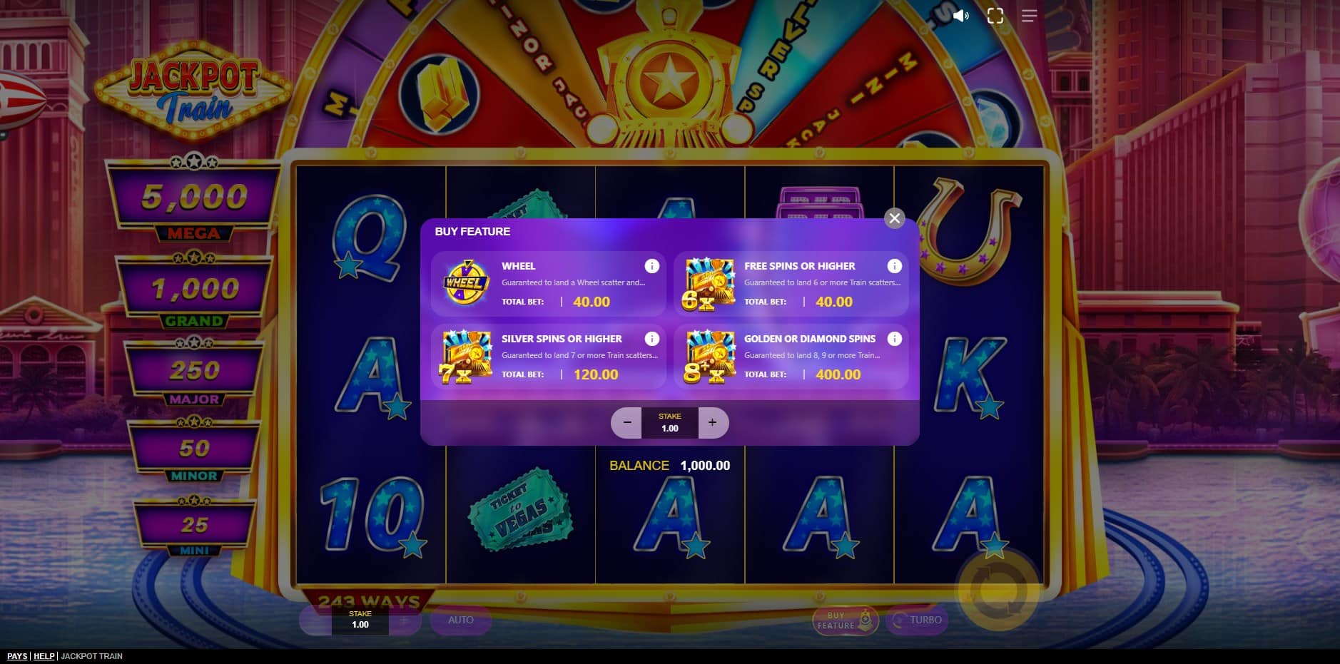 Jackpot Train slot