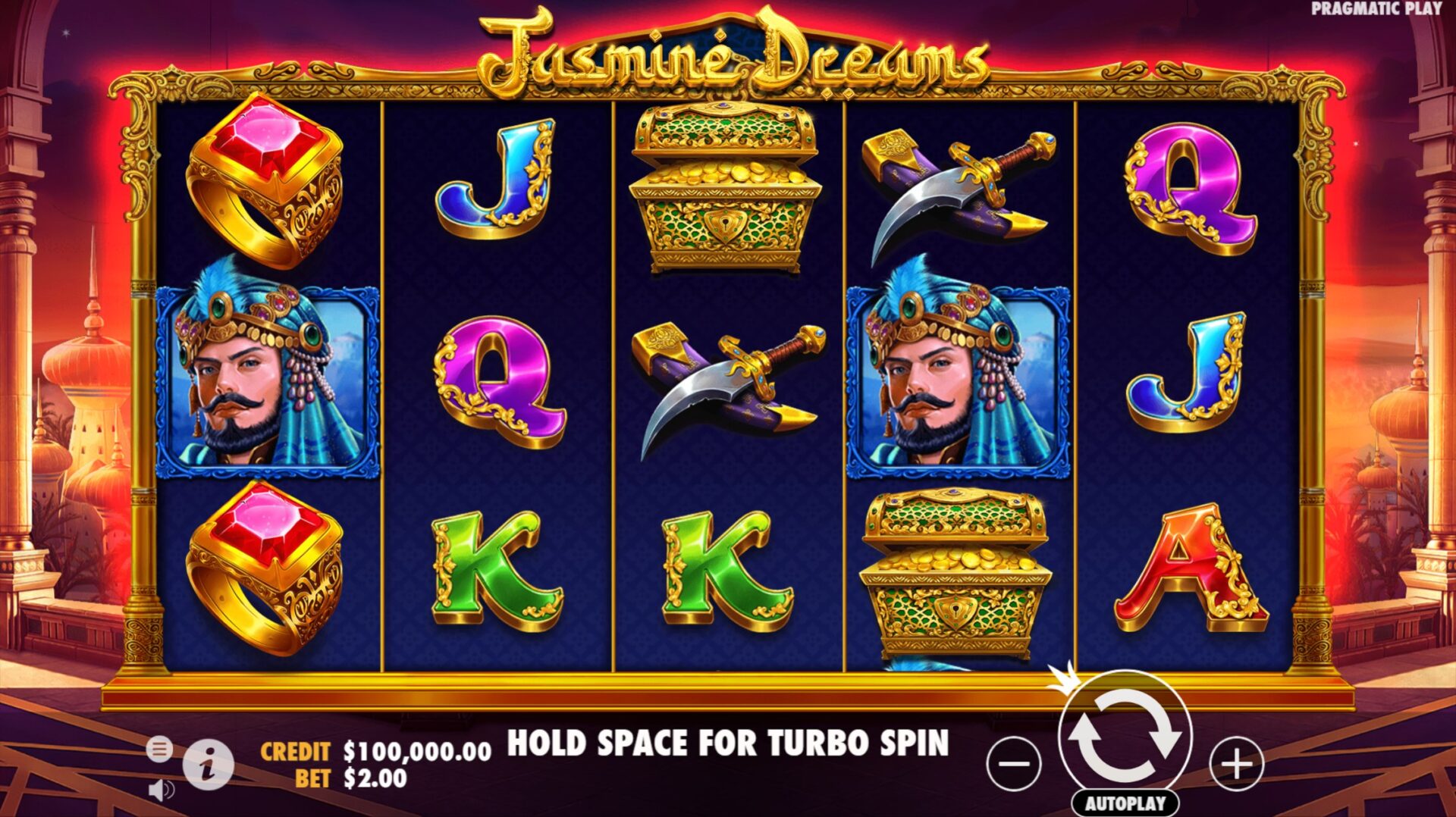 Jasmine Dreams Slot - Basegame