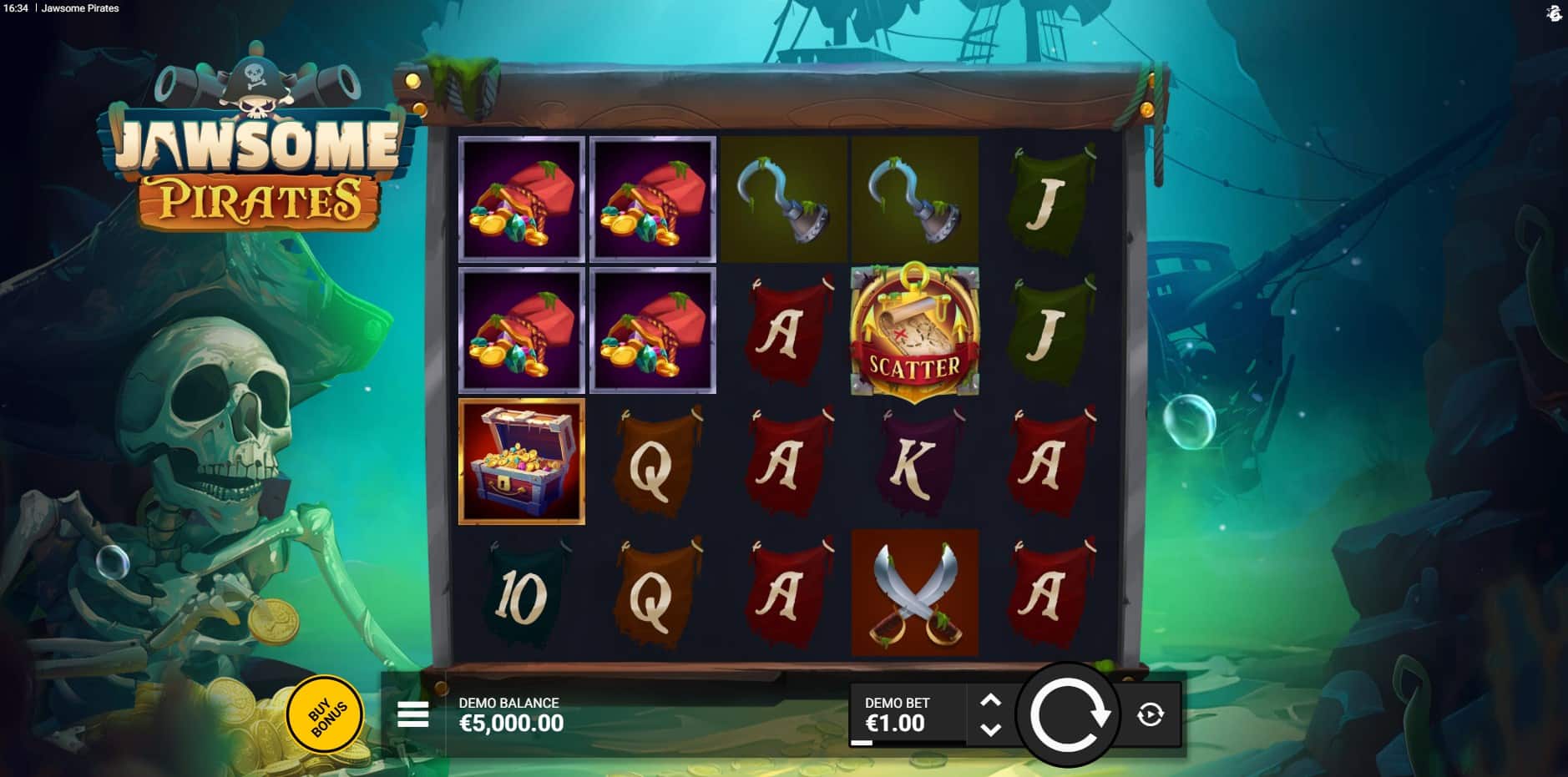 Jawsome Pirates slot