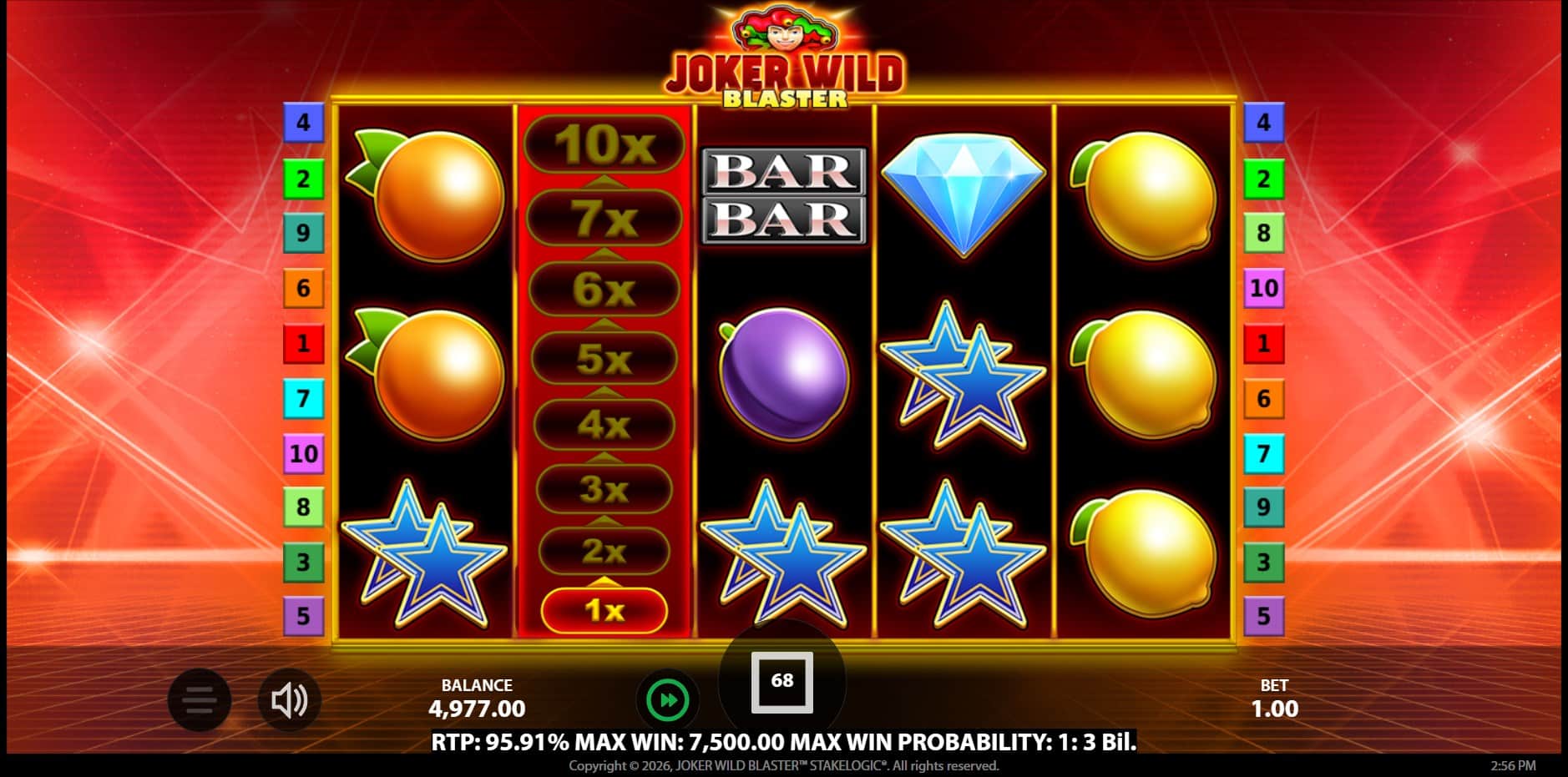 Joker Wild Blaster slot