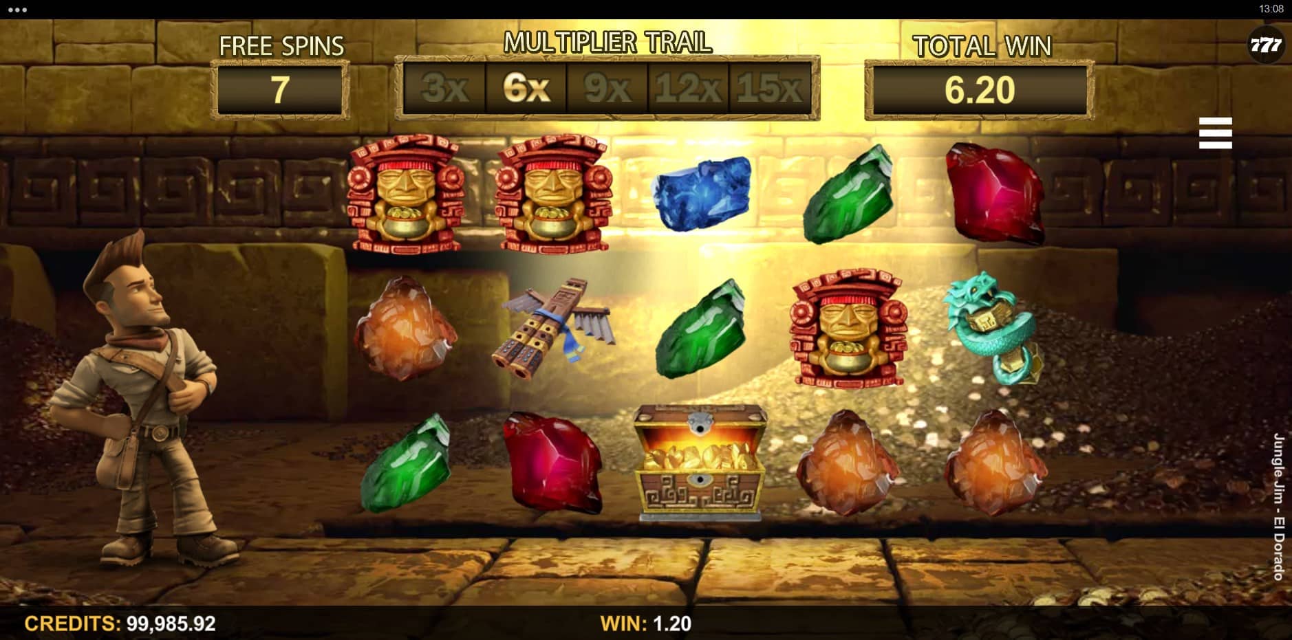Jungle Jim - El Dorado slot