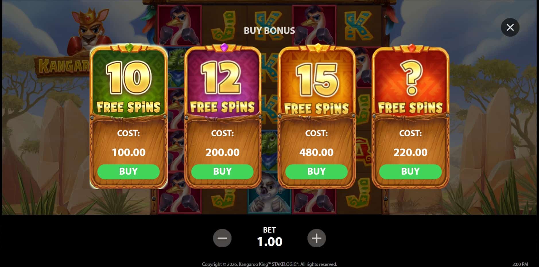 Kangaroo King slot