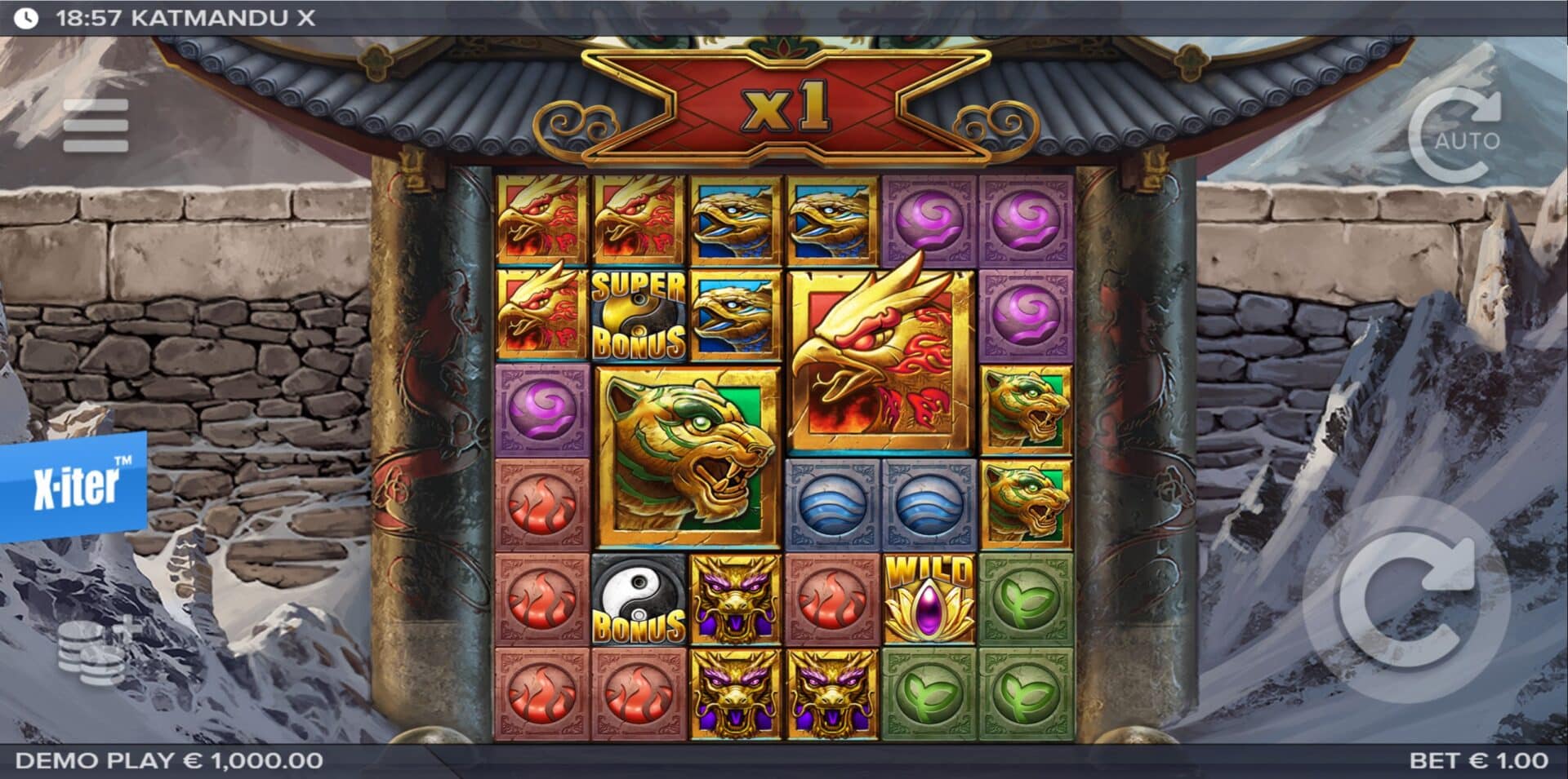 Katmandu X Slot - Basegame