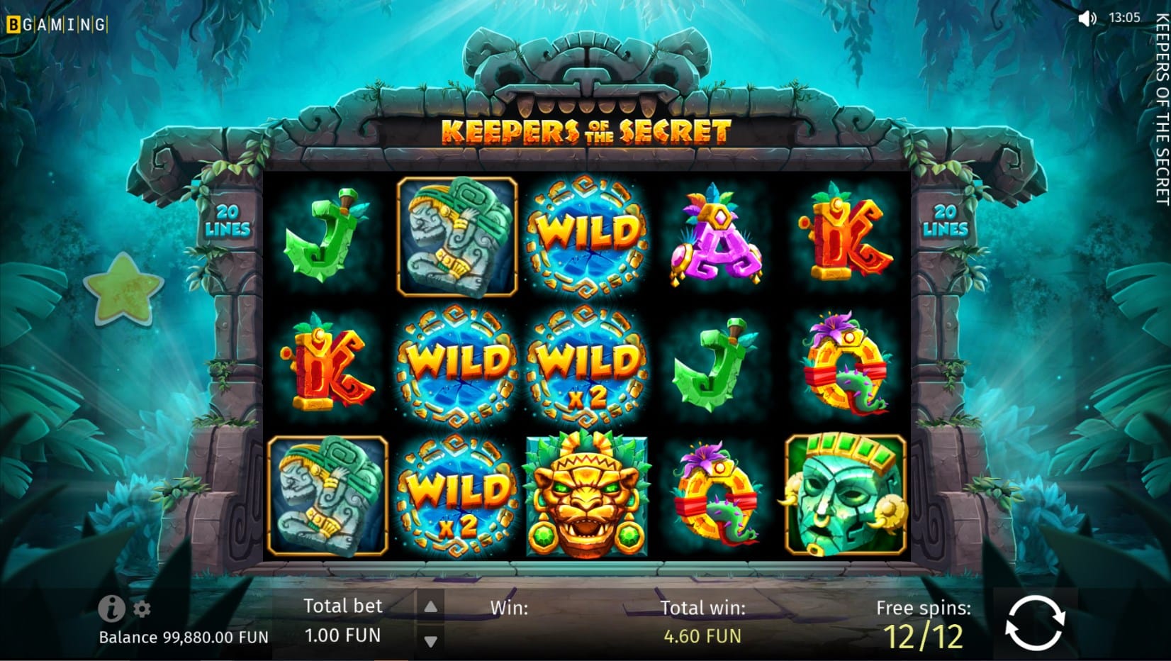 Keepers of the Secret slot