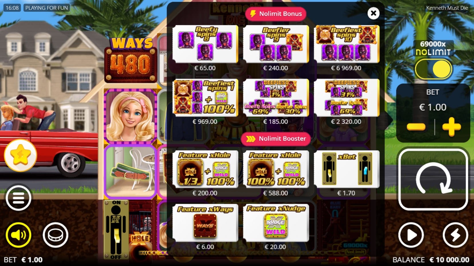 Kenneth Must Die slot