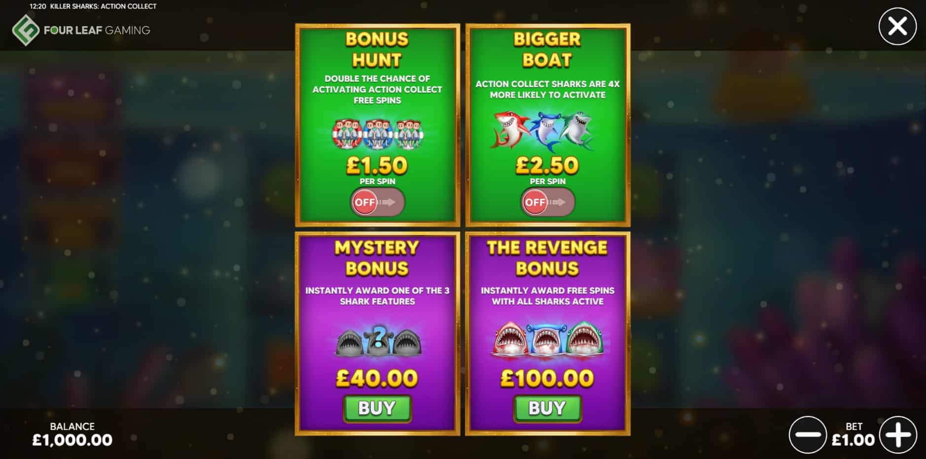 Killer Shark: Action Collect slot