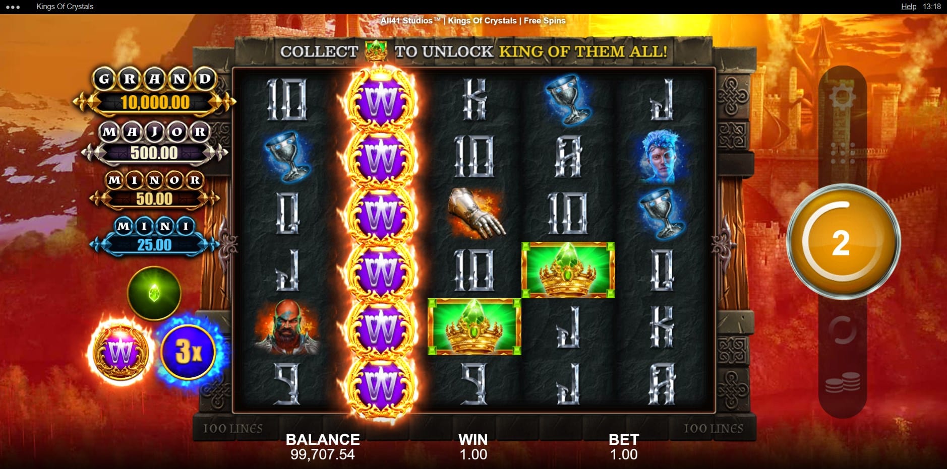 Kings of Crystals slot