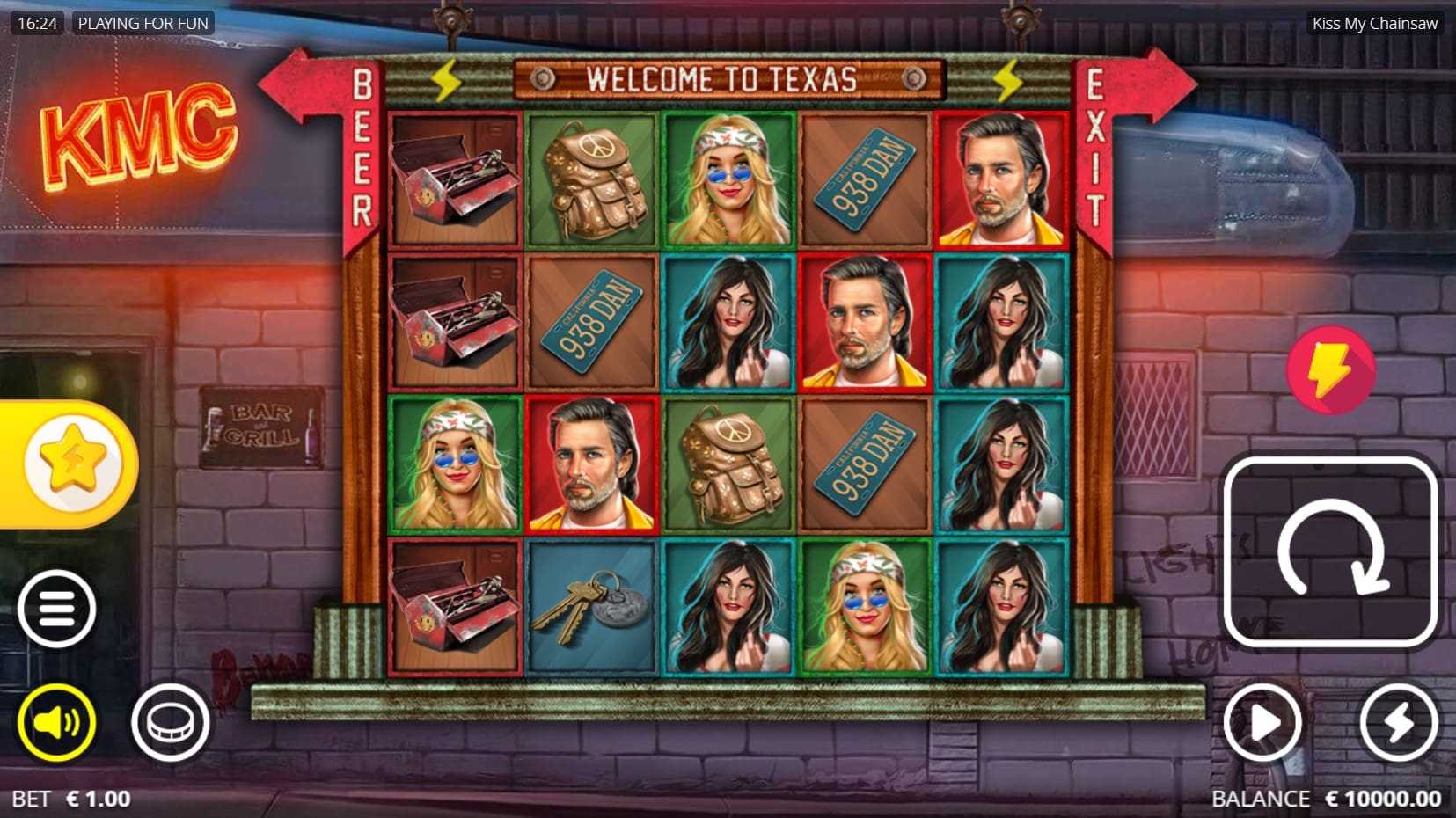 Kiss My Chainsaw slot