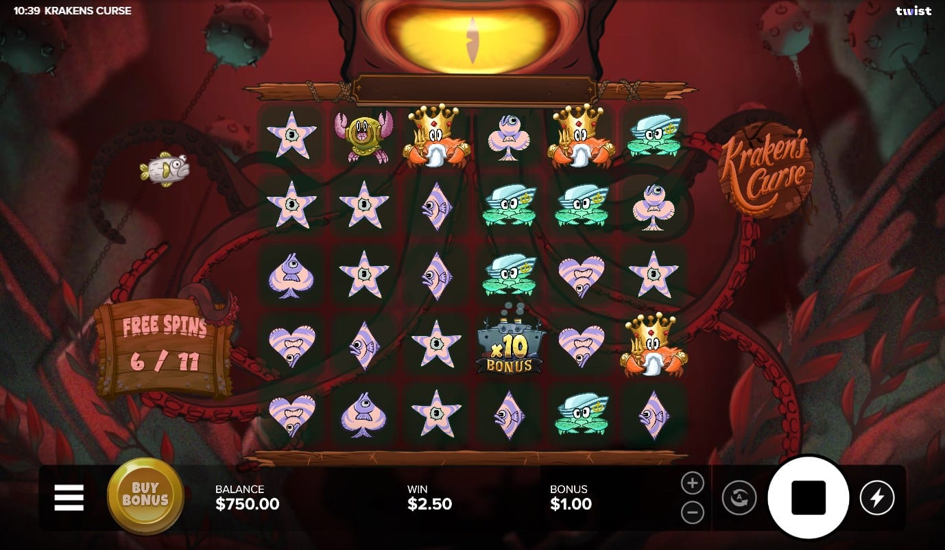 Kraken's Curse slot