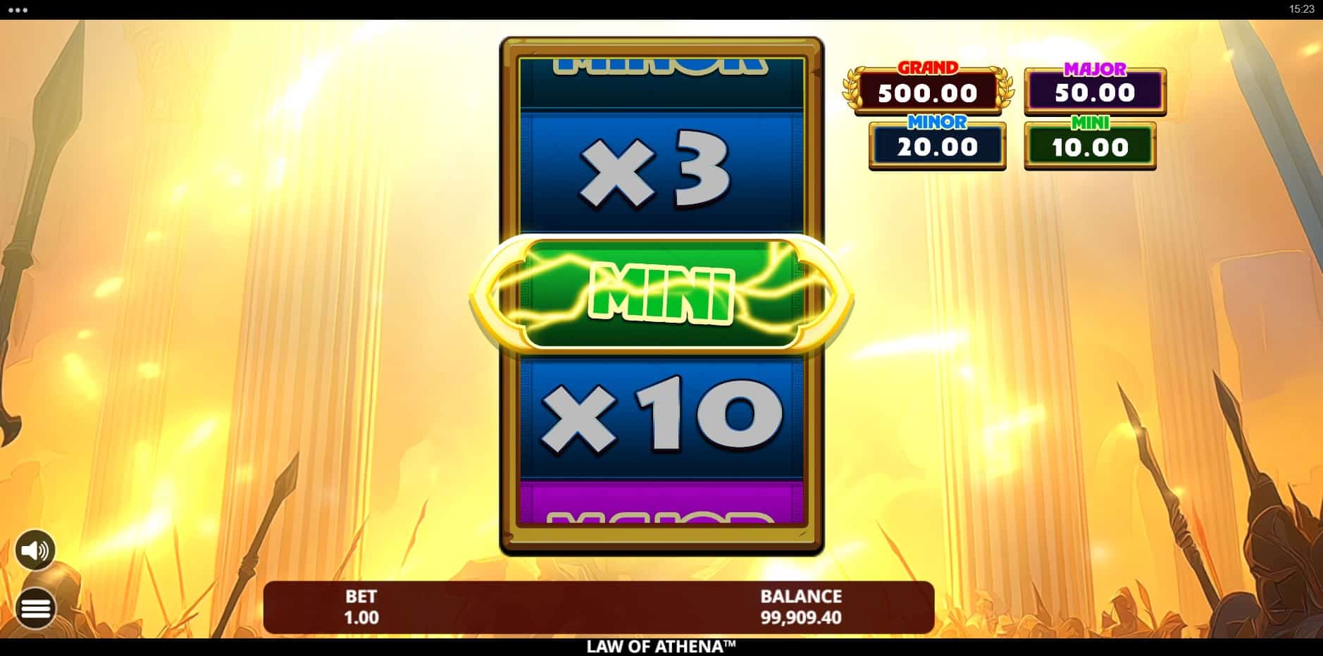 Law of Athena slot