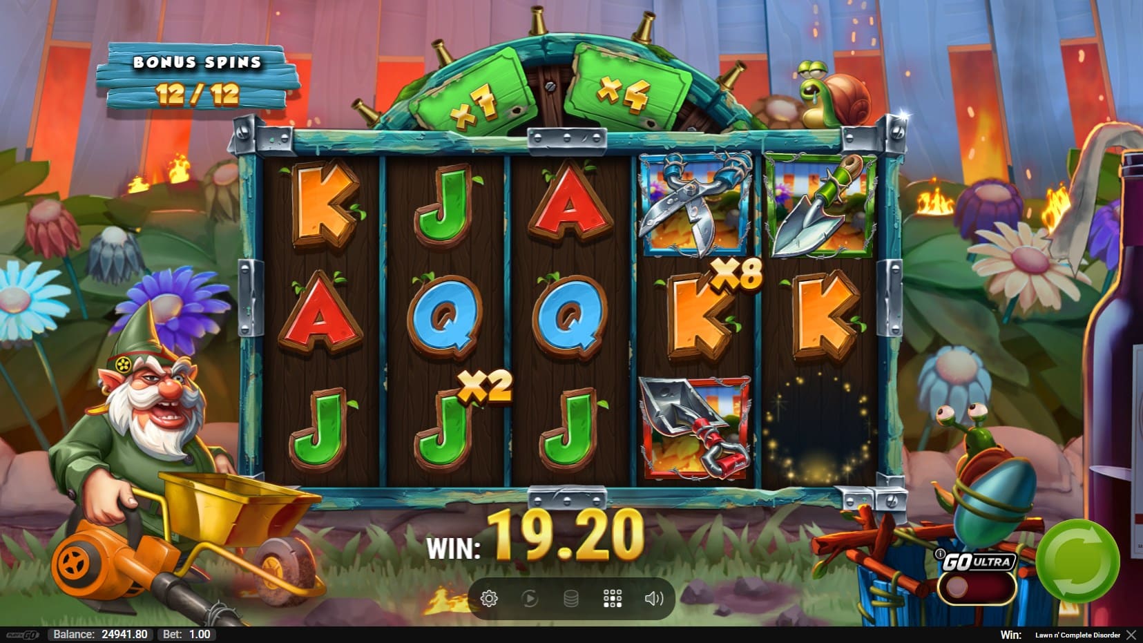 Lawn N' Complete Disorder slot