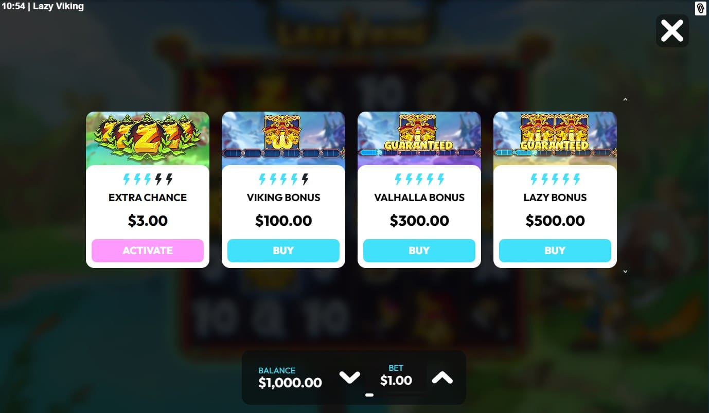 Lazy Viking slot