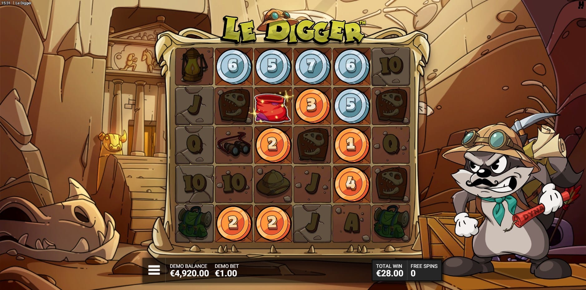 Le Digger slot