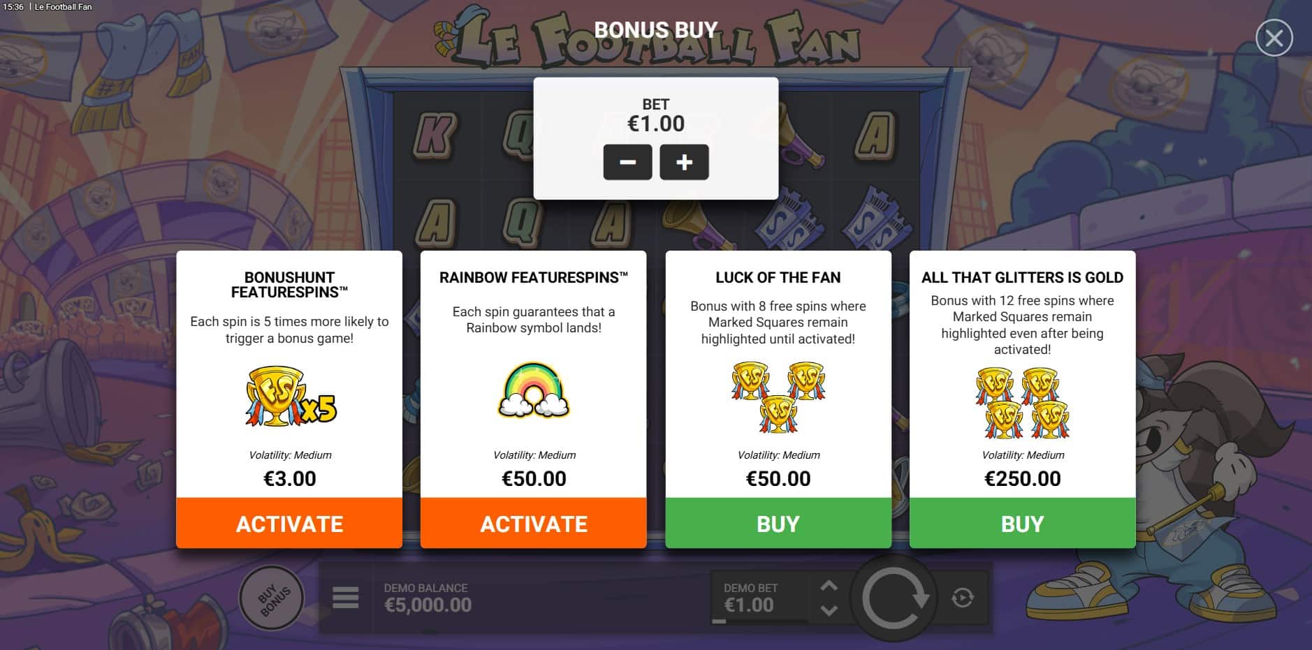 Le Football Fan slot