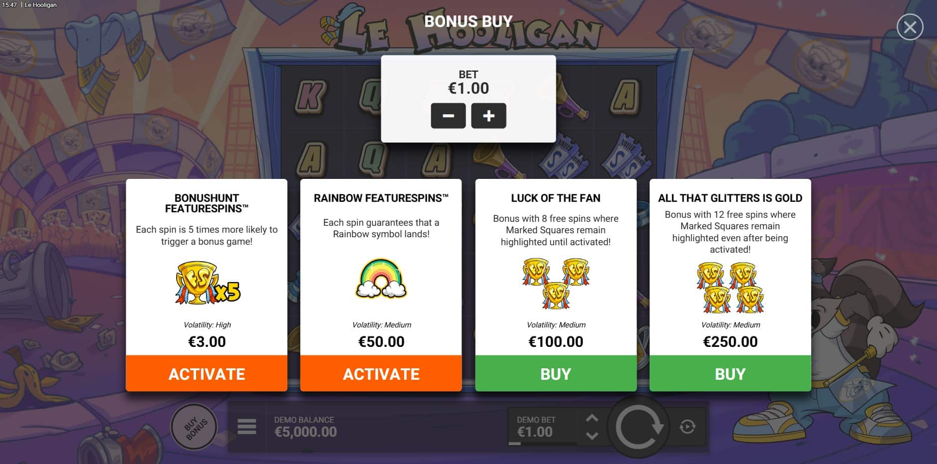 Le Hooligan slot
