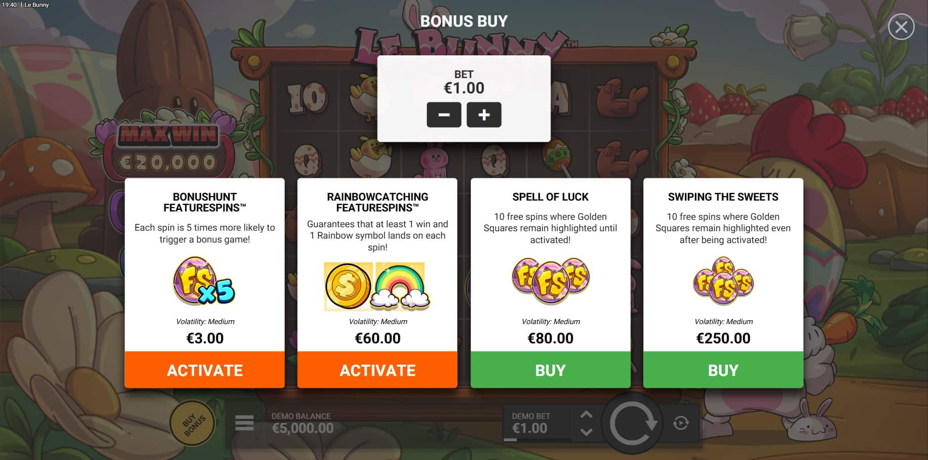 Le Bunny slot