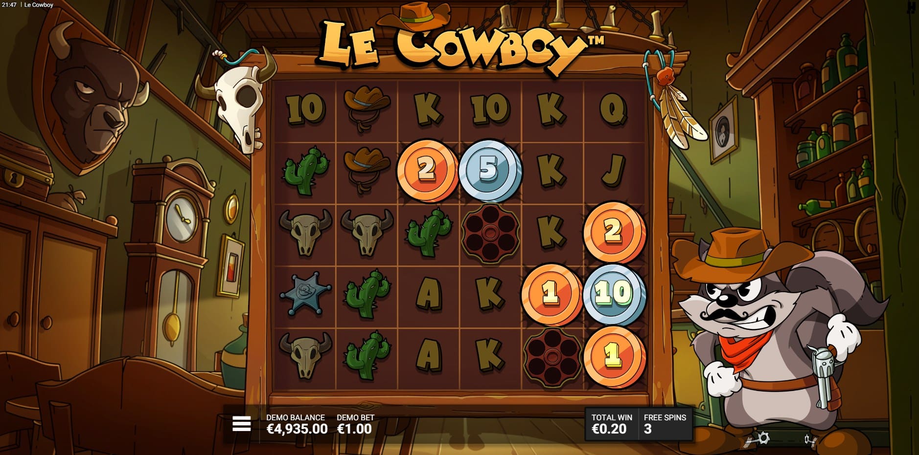 Le Cowboy slot