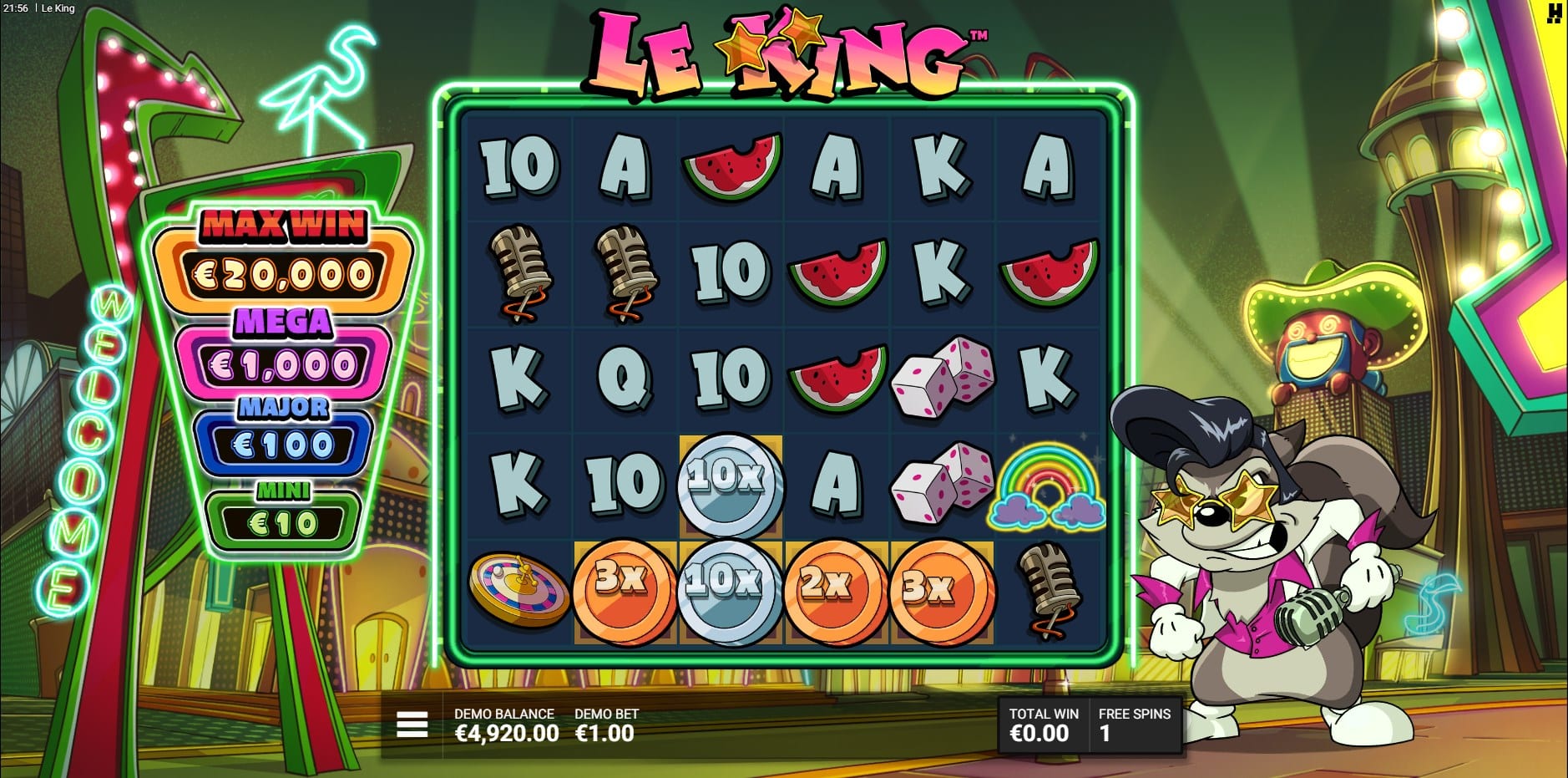 Le King slot