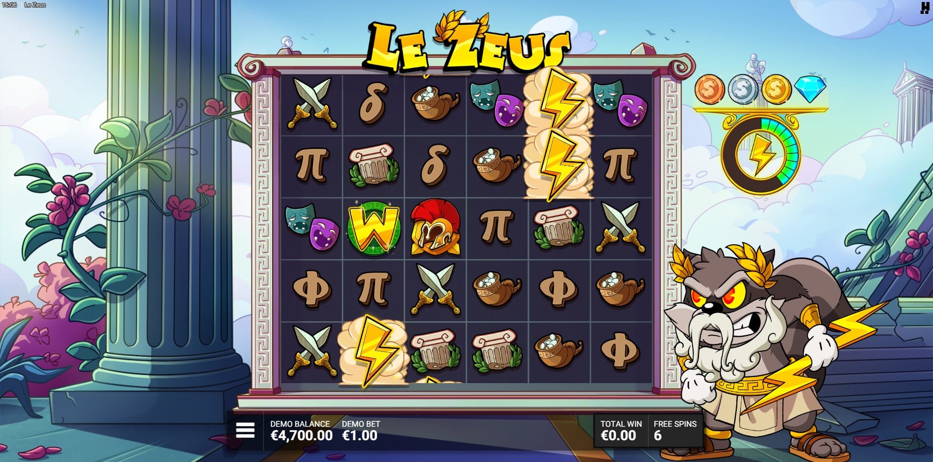 Le Zeus slot