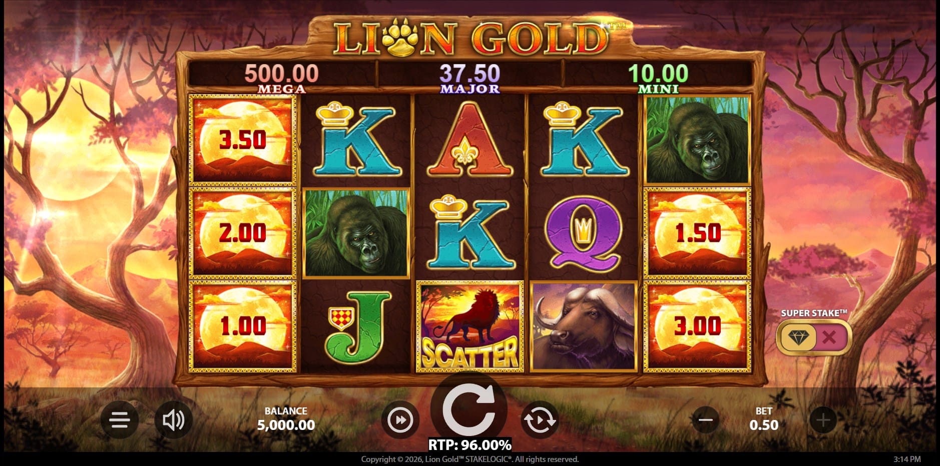 Lion Gold slot