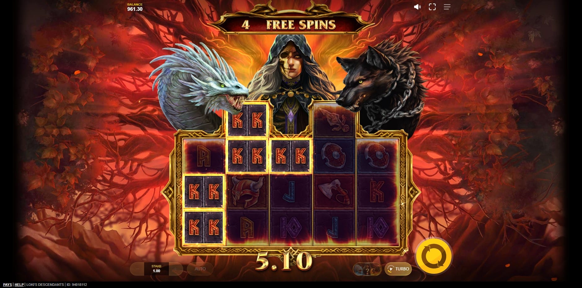 Loki's Descendants slot