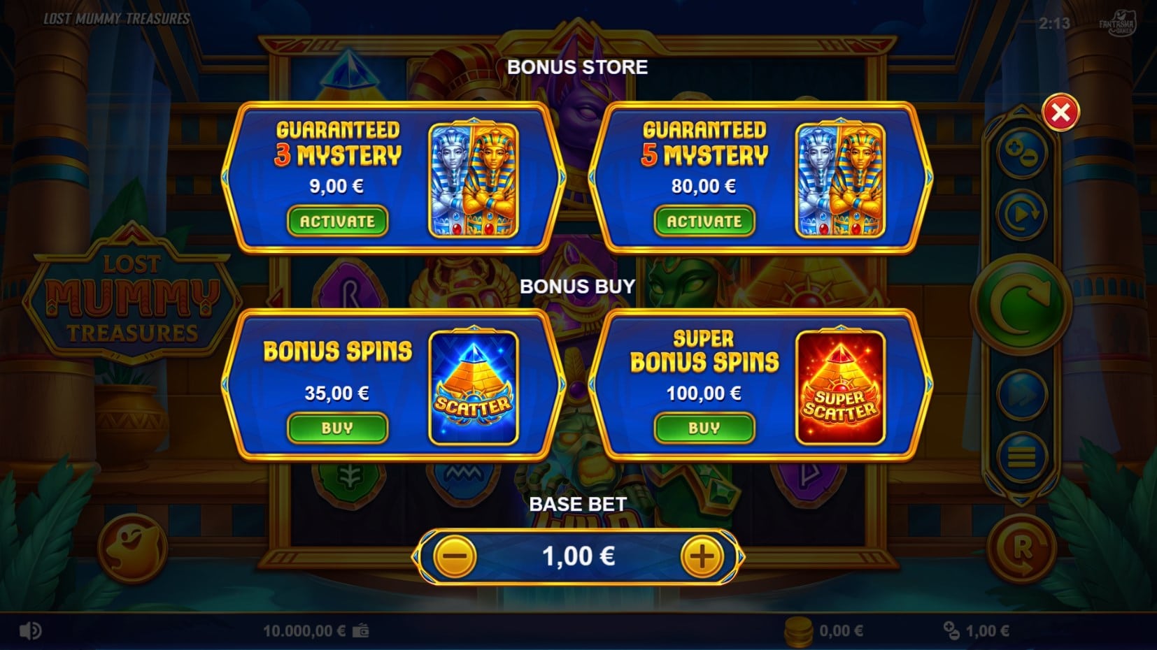 Lost Mummy Treasures slot