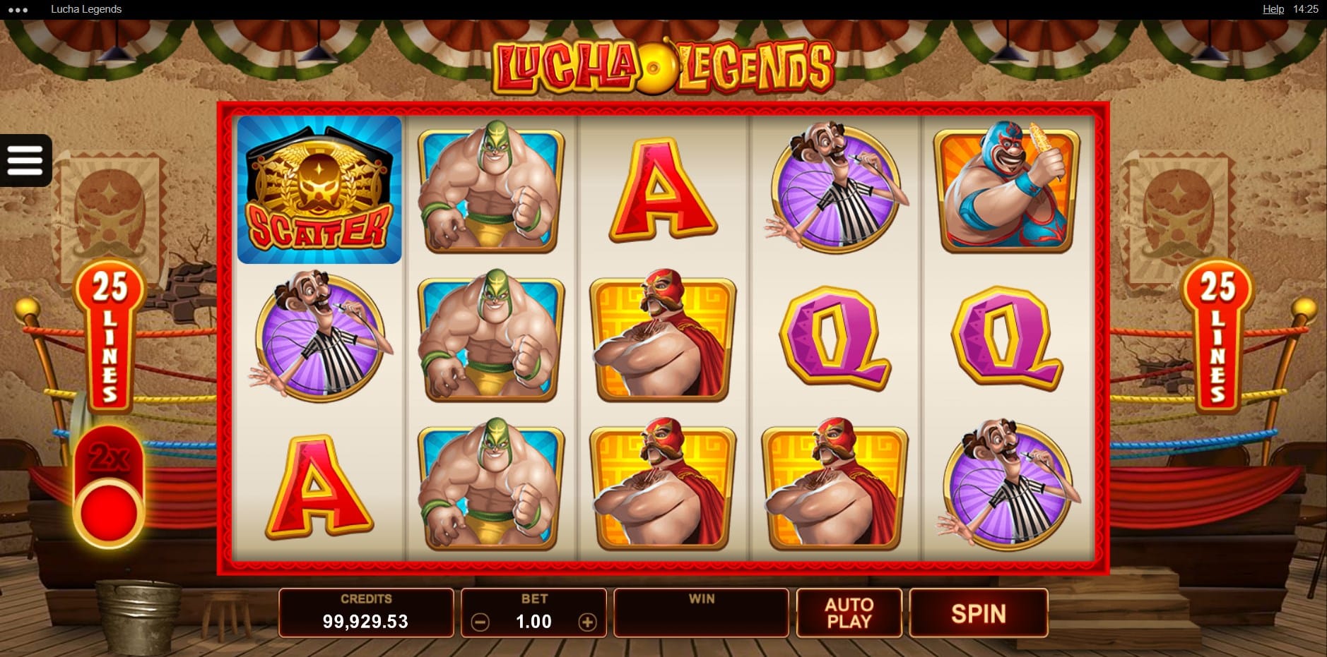Lucha Legends slot