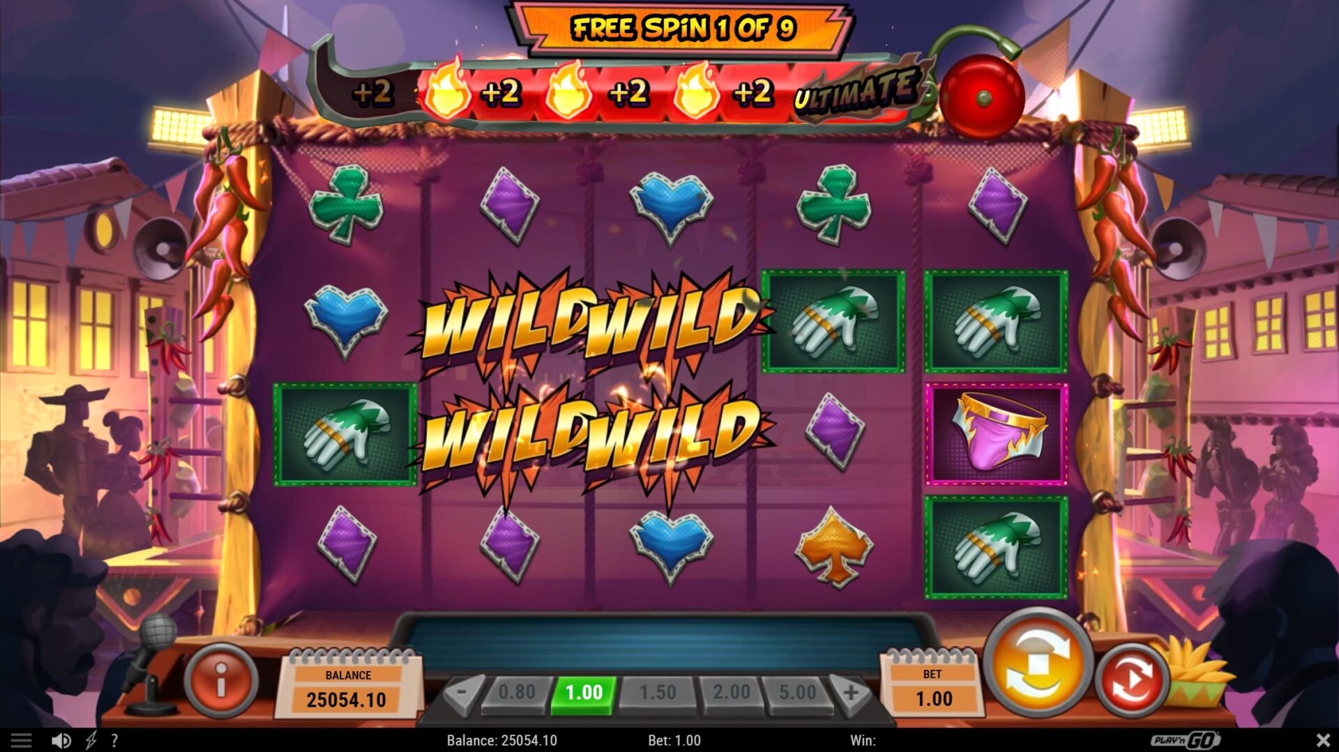 Luchamigos Slot - Free Spins Bonus