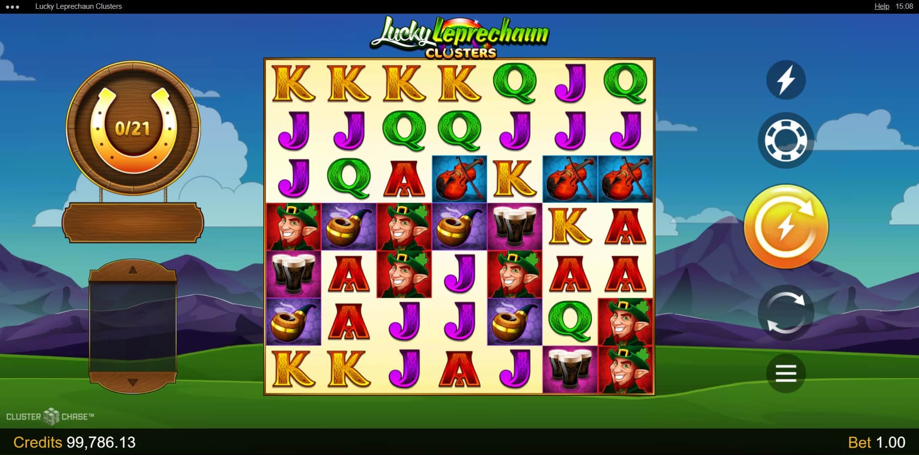 Lucky Leprechauns Clusters slot