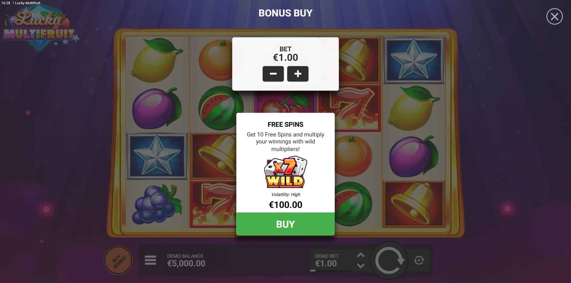 Lucky Multifruit slot