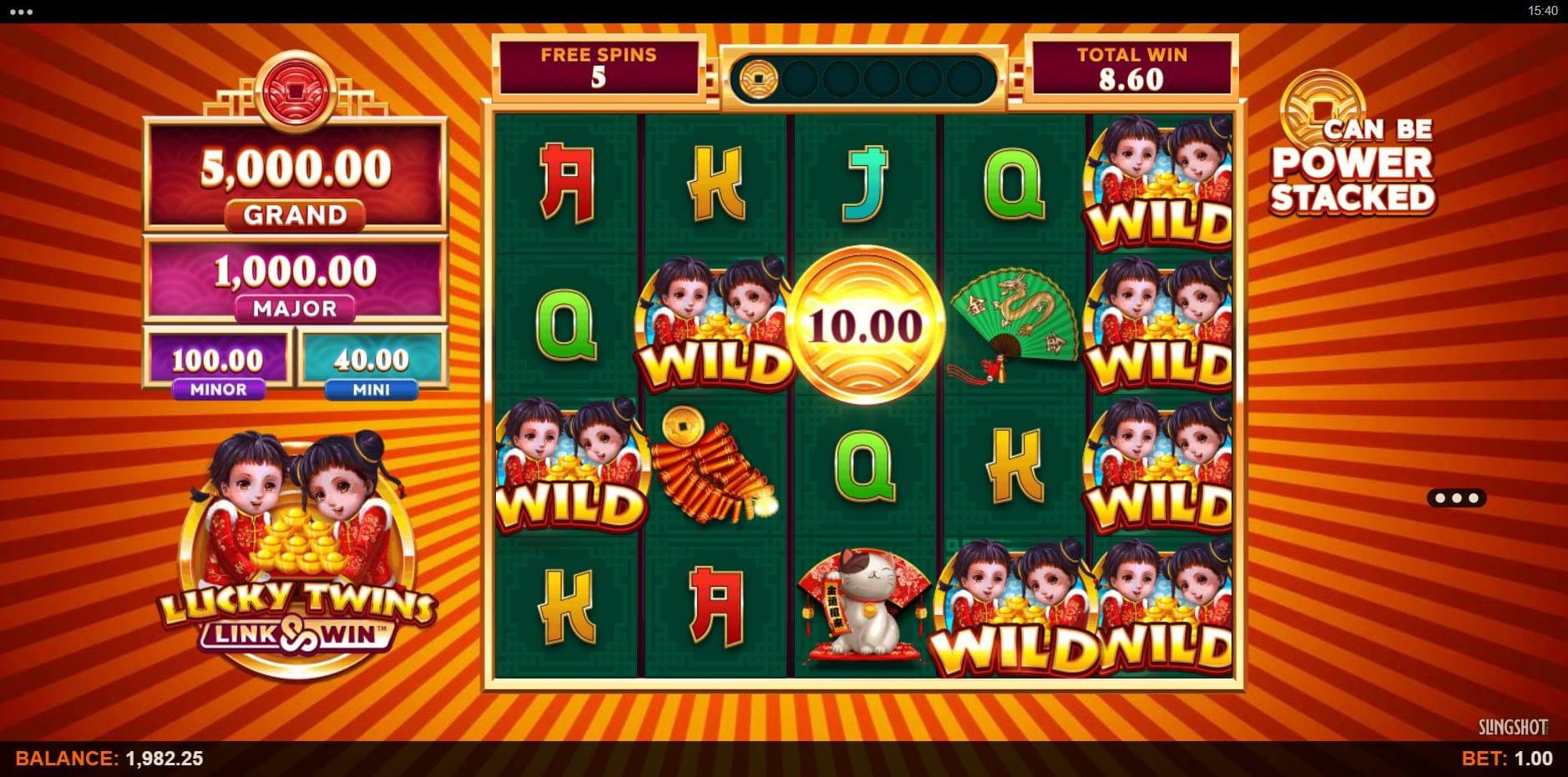 Lucky Twins Link&Win slot