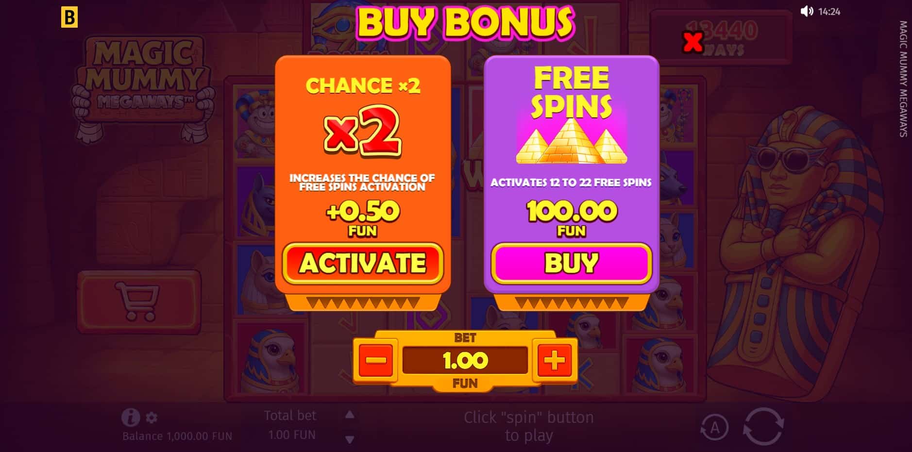 Magic Mummy Megaways slot