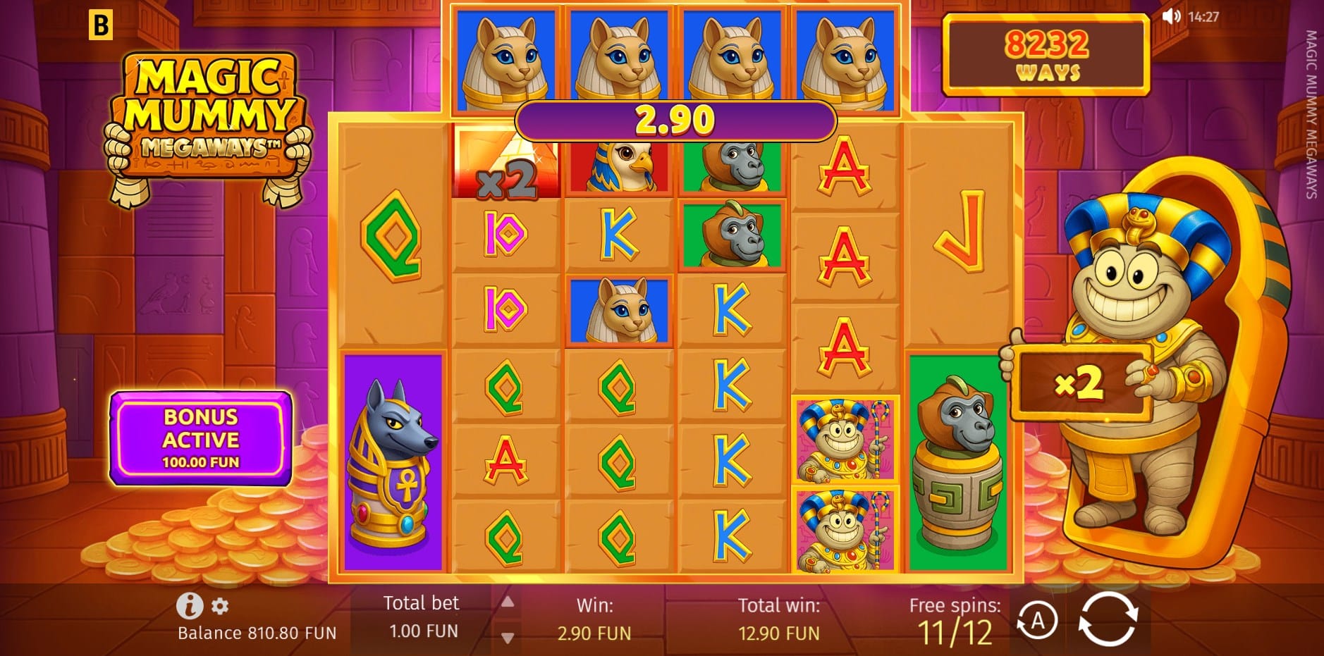 Magic Mummy Megaways slot