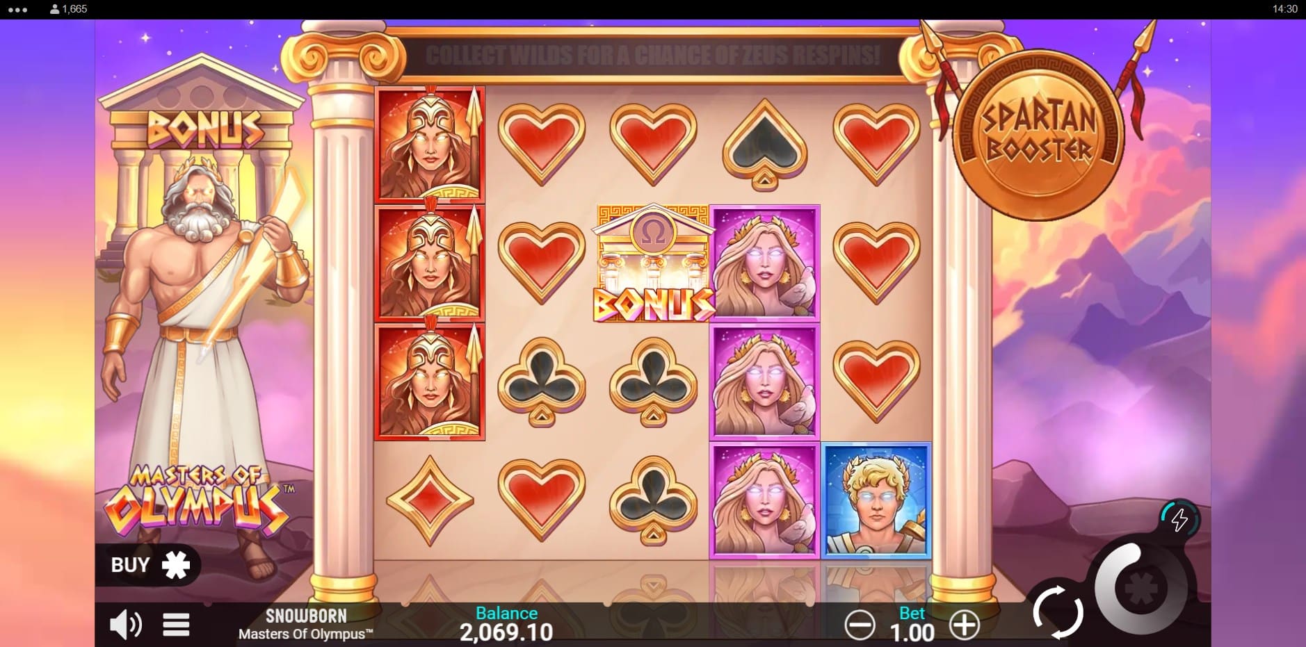 Masters of Olympus slot