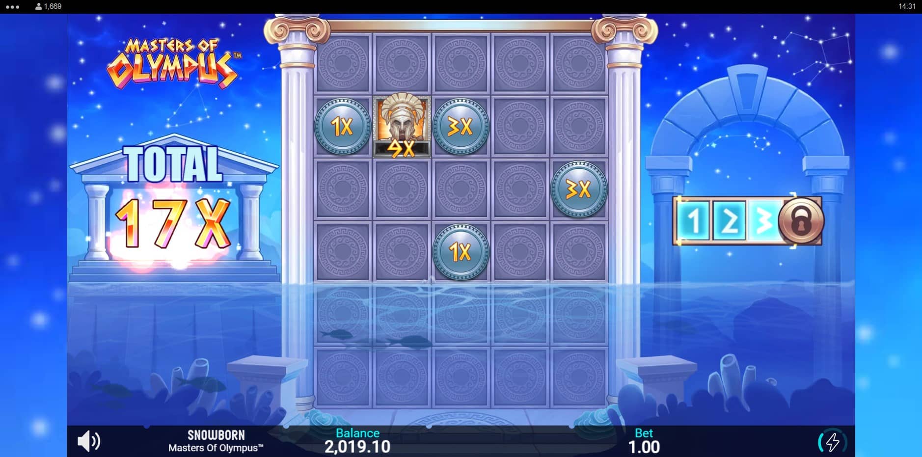 Masters of Olympus slot