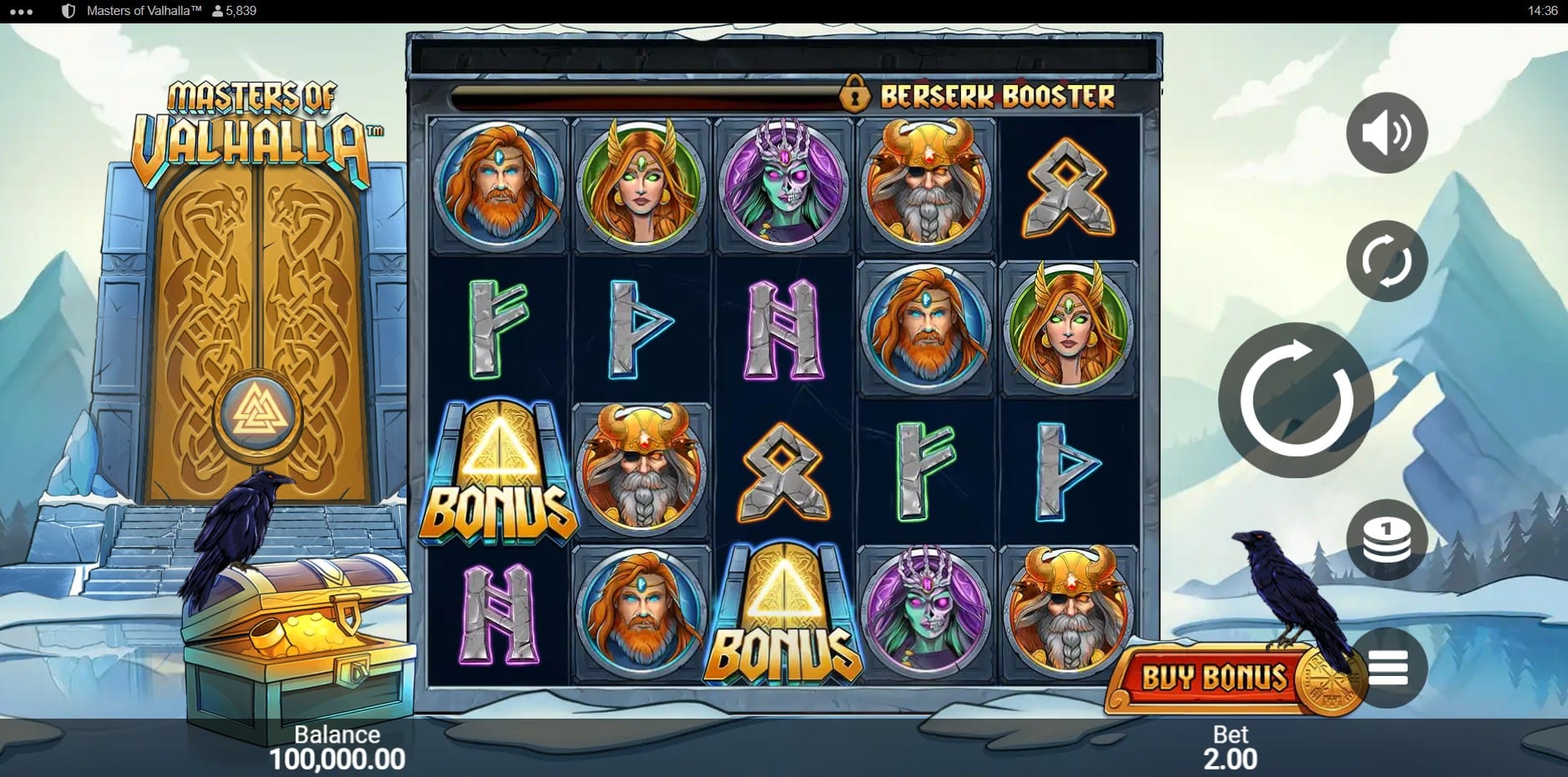 Masters of Valhalla slot