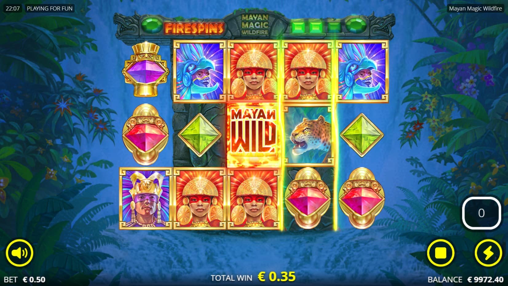 Mayan Magic Wildfire slot